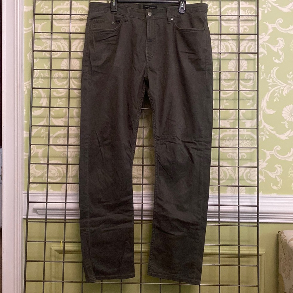 36 x 32 Banana Republic Navy green jeans